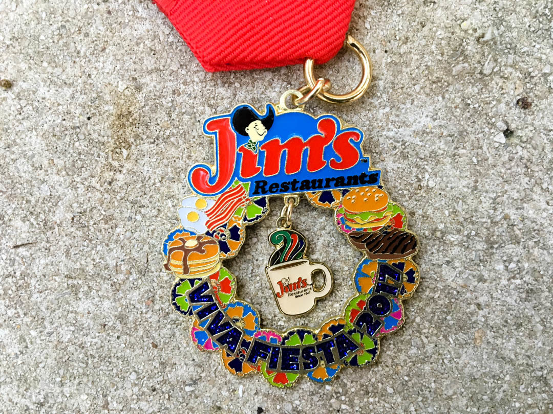 Jim’s Restaurant Fiesta Medal 2017