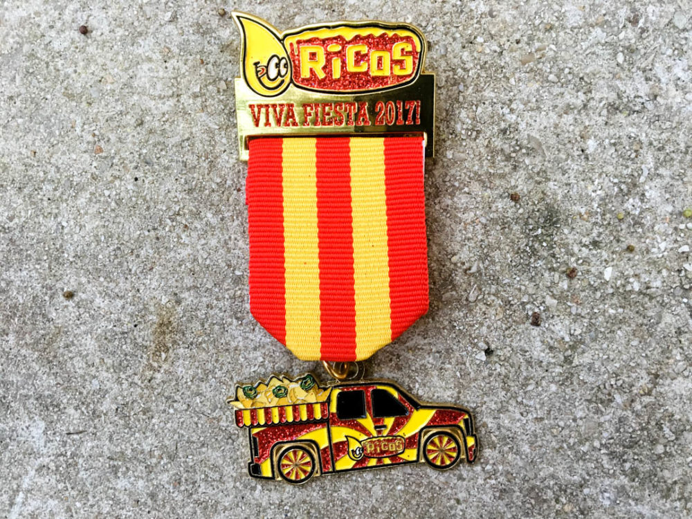 Ricos Fiesta Medal 2017
