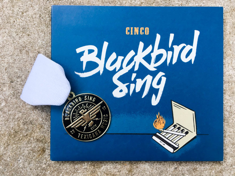 Blackbird Sing Fiesta Medal 2017