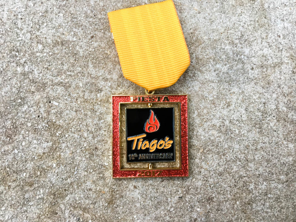 Tiago’s Cabo Grille Fiesta Medal 2017