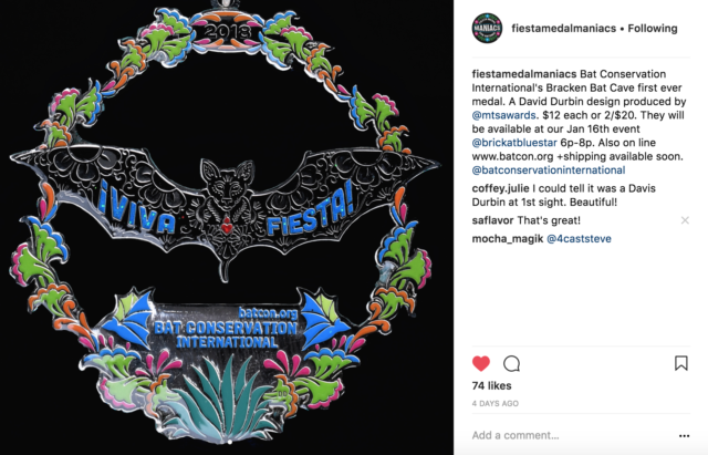 Bat Conservation International David Durbin Fiesta Medals 2018