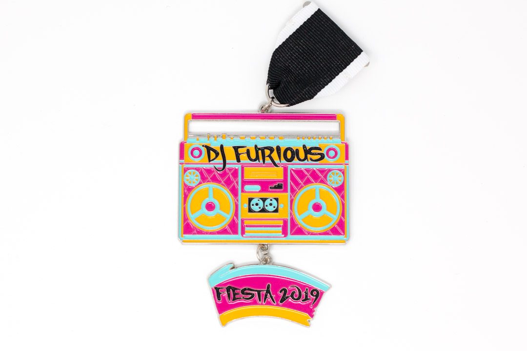 DJ Furious Boombox Fiesta Medal 2019