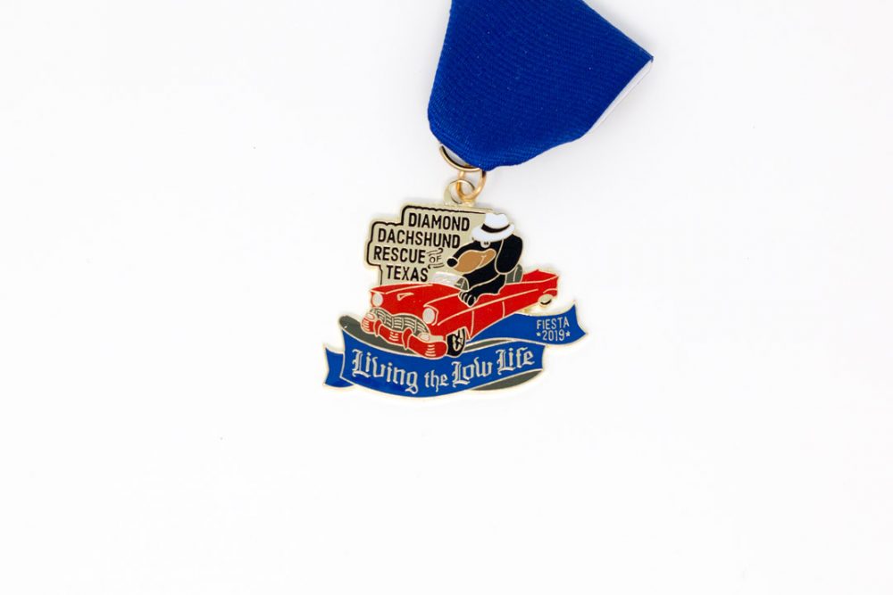 Diamond Dachshund Rescue of Texas Low Life Fiesta Medal 2019