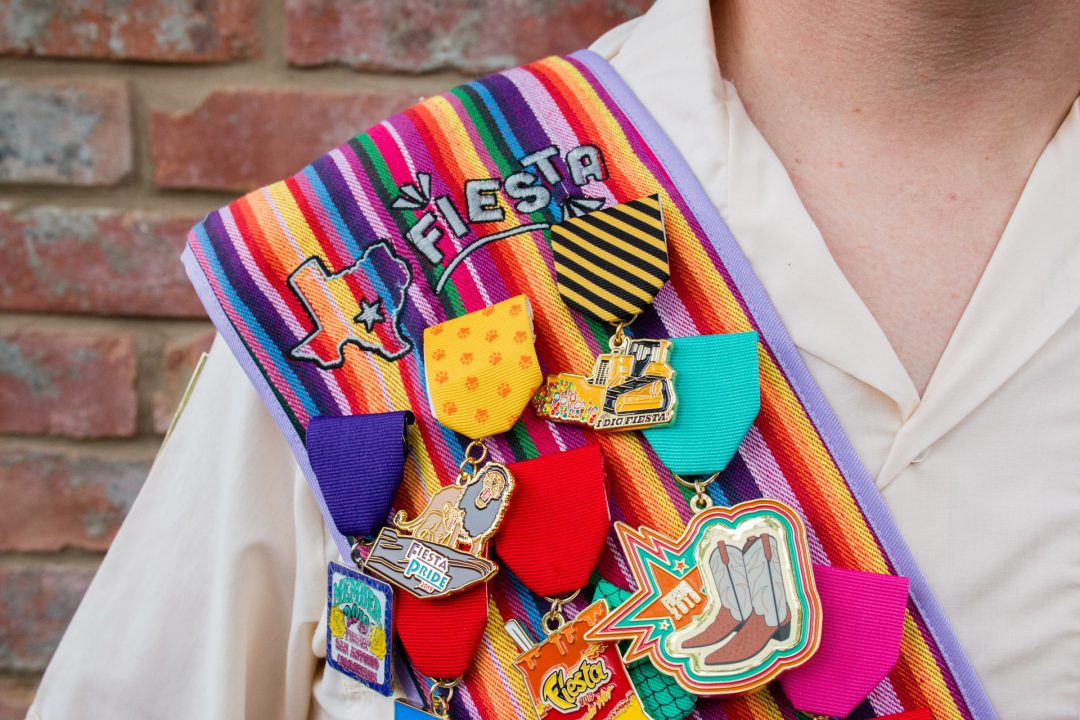How To Pin Fiesta Medals on Fiesta Sash
